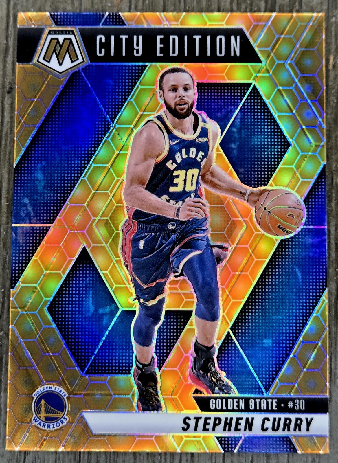 2024 Mosaic Stephen Curry #272 Honeycomb City Edition GS Warriors