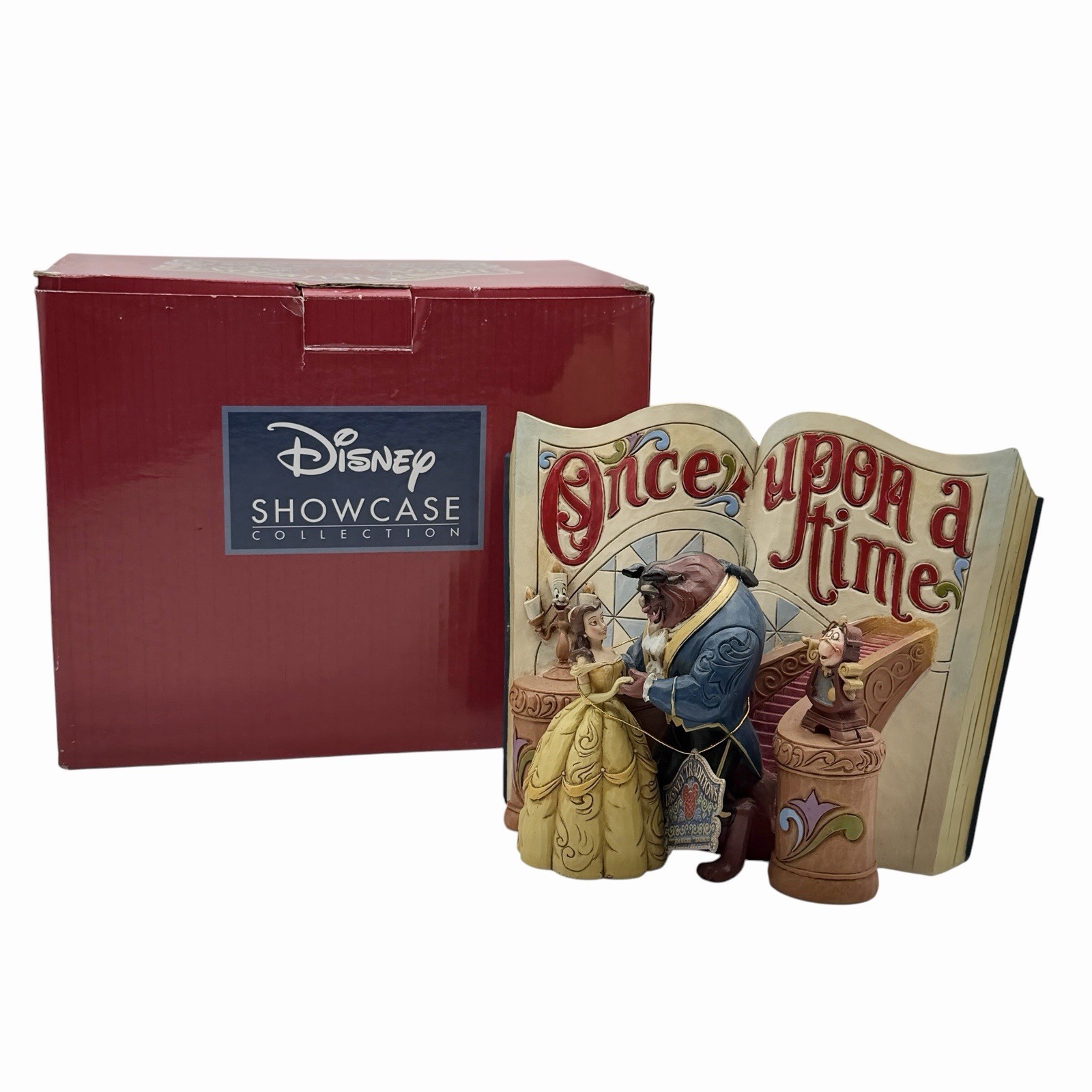 Jim Shore Disney Traditions Enesco Love Endures Beauty And The Beast Figurine