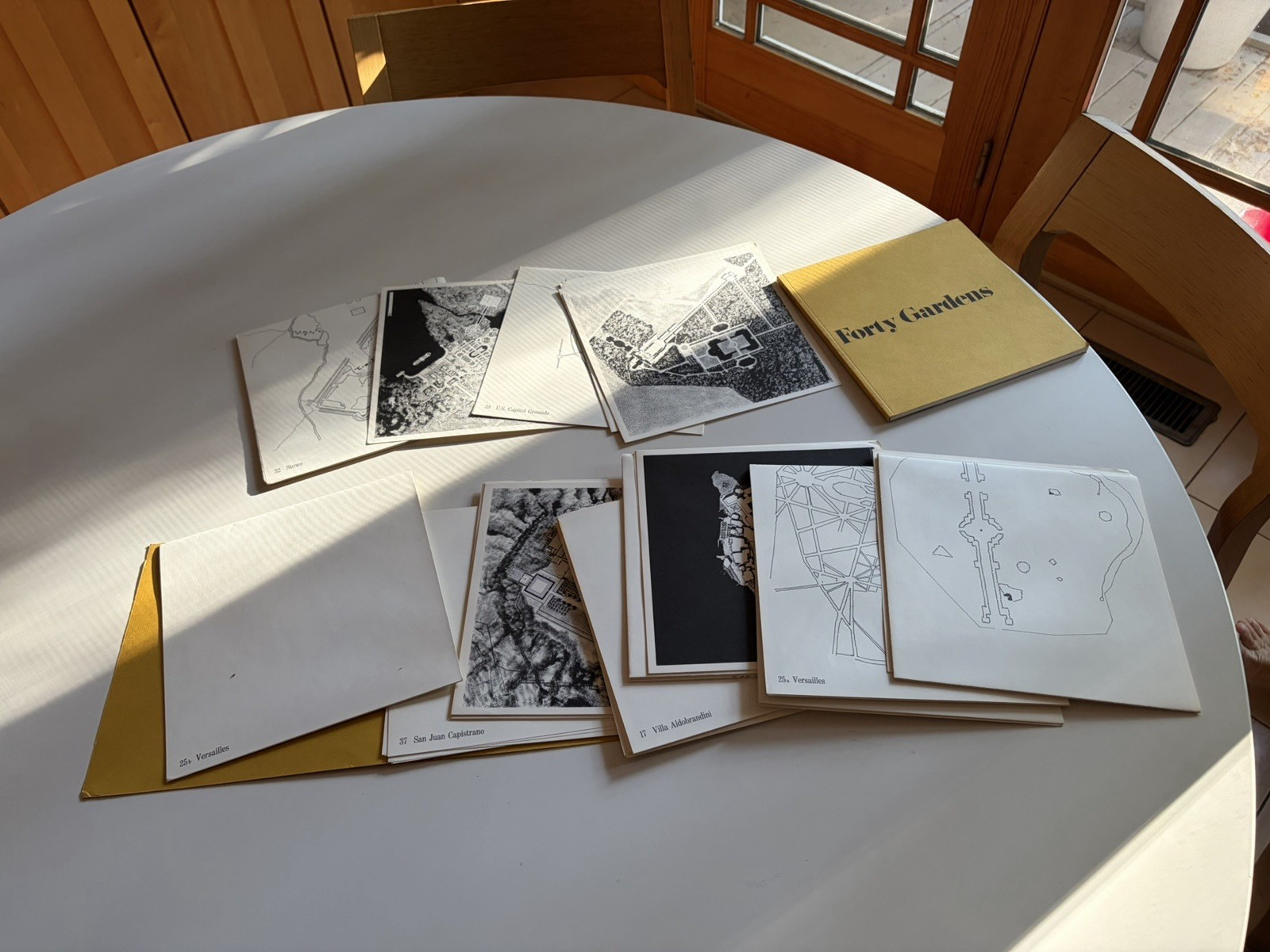 Forty Gardens 1967 School of Design NC State Architecture Landscape 2-Vol Set