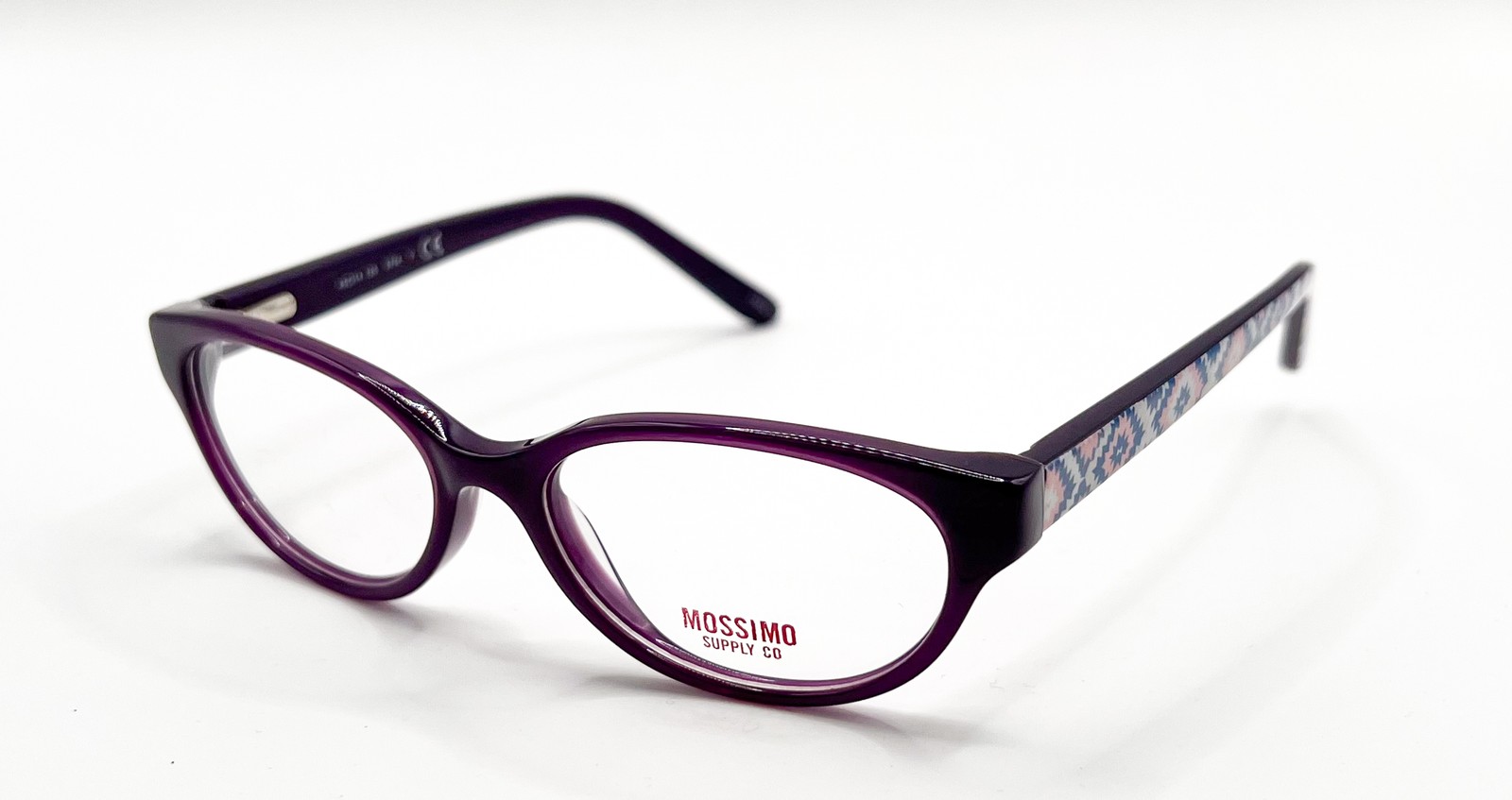 NEW MOSSIMO MS 2064 5754 PURPLE MULTICOLOR AUTHENTIC EYEGLASSES 45-14
