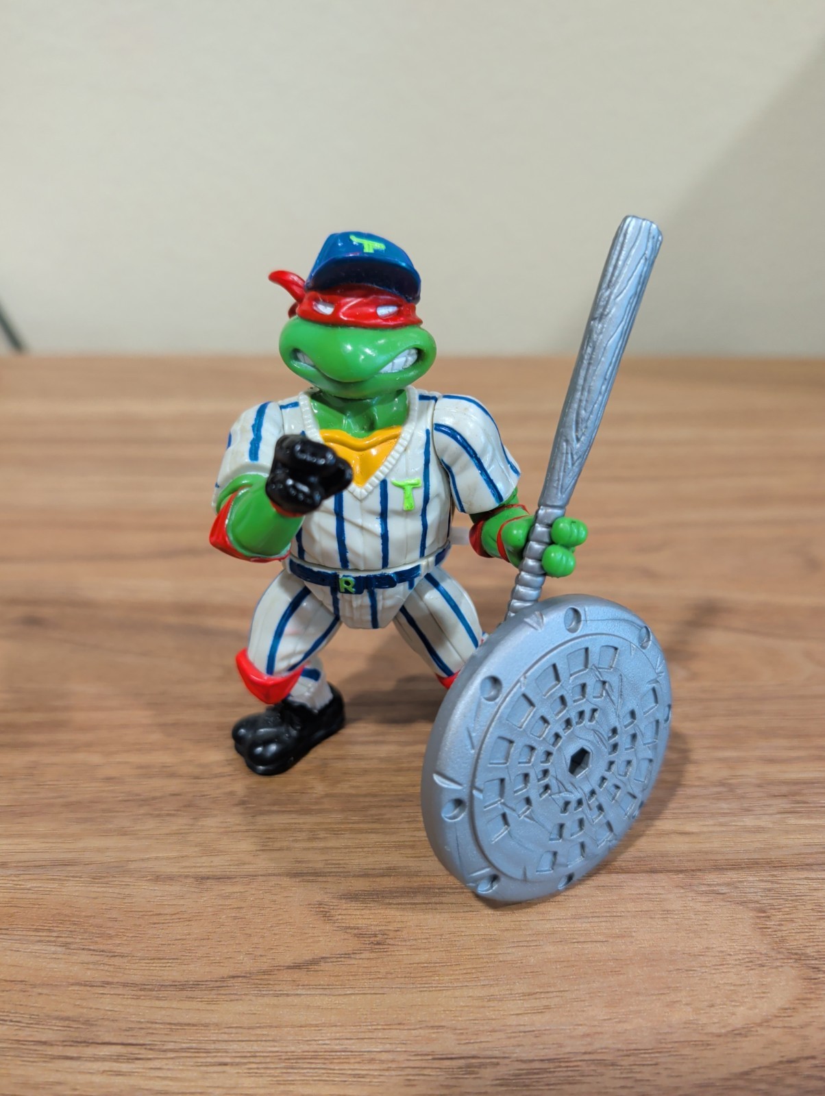 VTG TMNT Playmates 1991 Sewer Sports Grand Slammin Raph Incomplete VTG TMNT Playmates 1991 Sewer Sports Grand Slammin Raph Incomplete