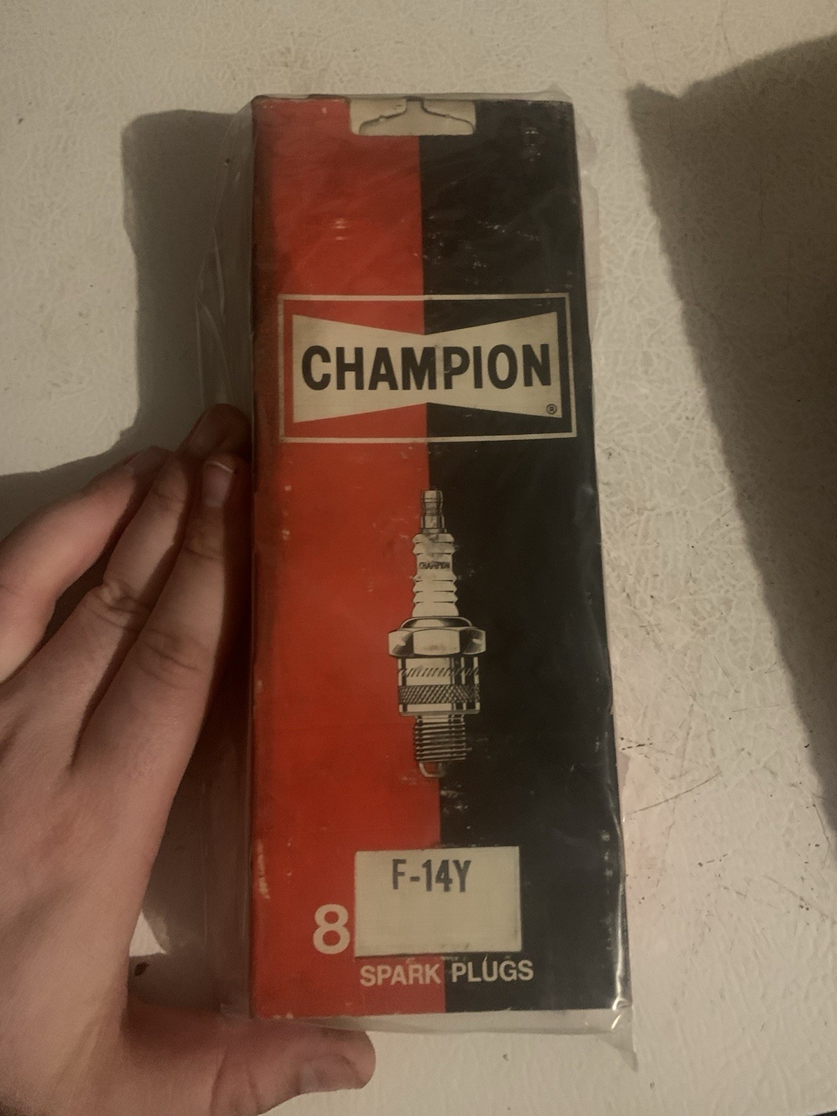 Champion F-14Y Spark Plugs 1955 1956 1957 Ford Lincoln Thunderbird Box Of 8