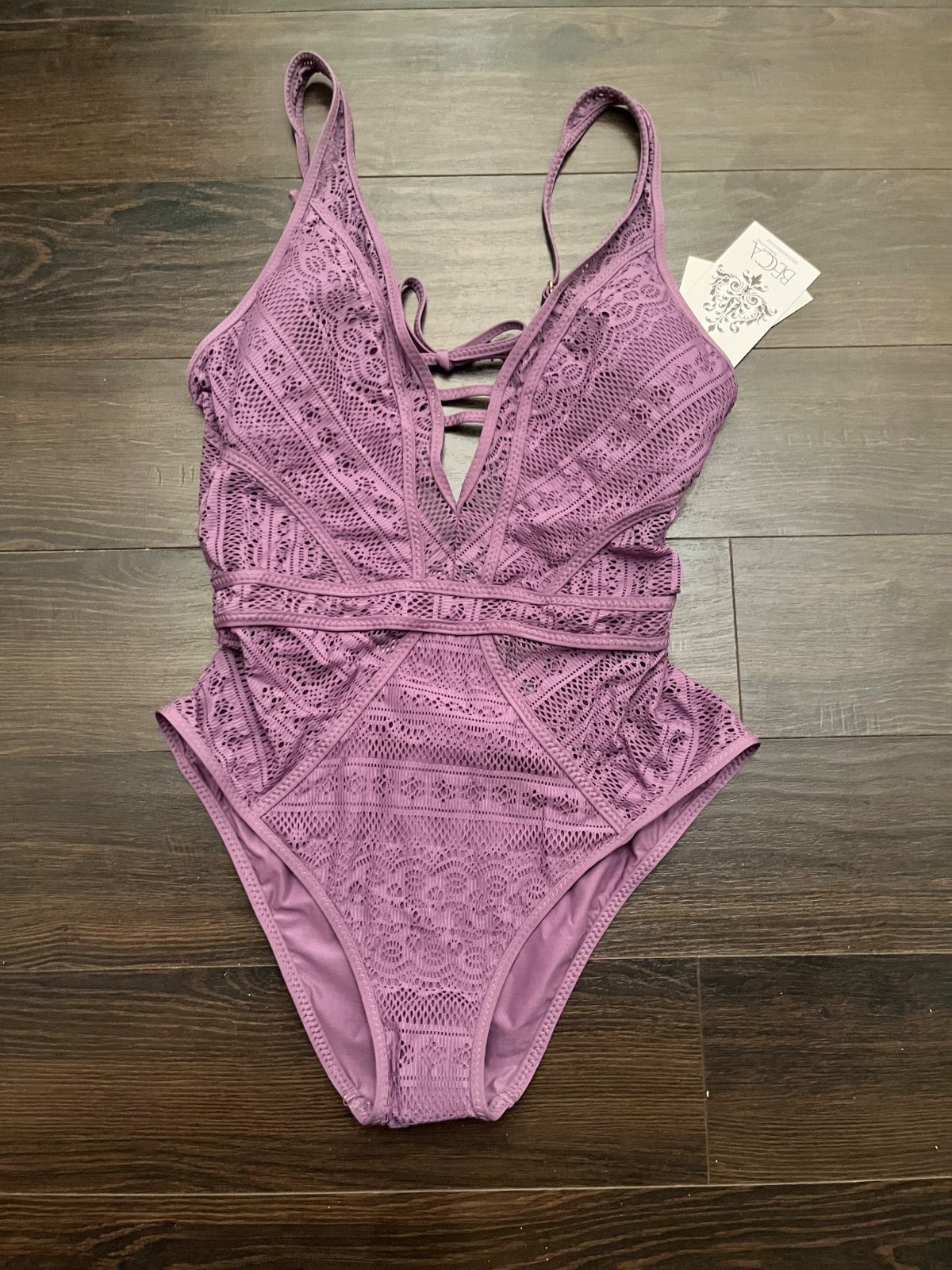BECCA by Rebecca Virtue, one piece swimsuit medium BECCA by Rebecca Virtue, one piece swimsuit medium