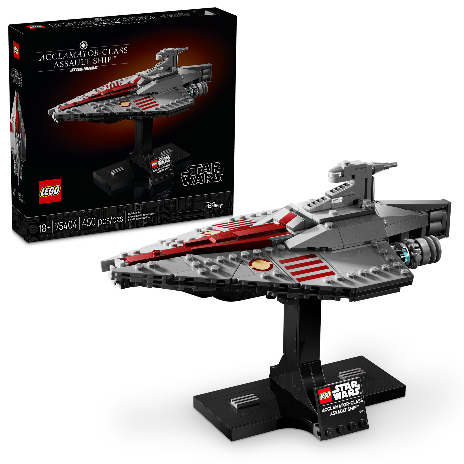 LEGO Star Wars: Acclamator-Class Assault Ship (75404) LEGO Star Wars: Acclamator-Class Assault Ship (75404)