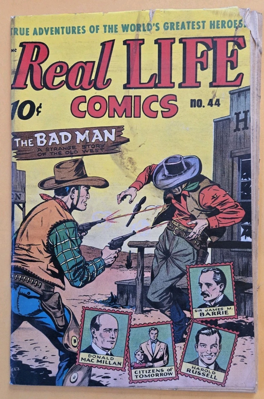 Real Life Comics #44 G (2.0) Pines May 1948