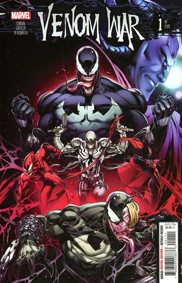 Venom War (2024) #1 NM Iban Coello Cover A Venom War (2024) #1 NM Iban Coello Cover A