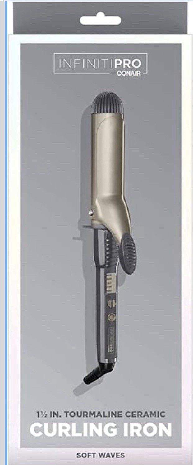 Infiniti Pro by Conair Tourmaline 1 1/2-Inch Ceramic Curling Iron CD109NN New