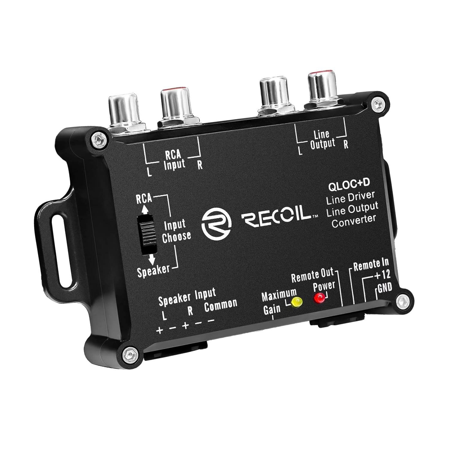 LOCD Active 2-Channel Line Output Converter Driver 2-In-1, 10V Line Output Signa LOCD Active 2-Channel Line Output Converter Driver 2-In-1, 10V Line Output Signa