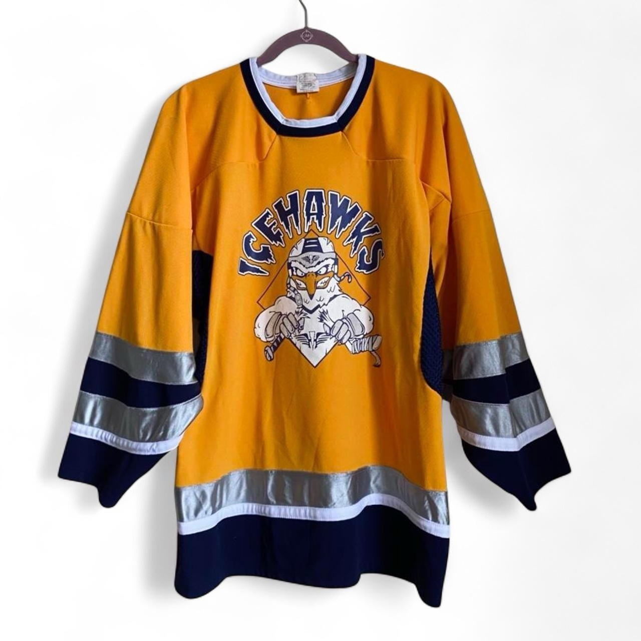 Vintage Winston Salem IceHawks Hockey Jersey #13 Marion Sz M College NHL
