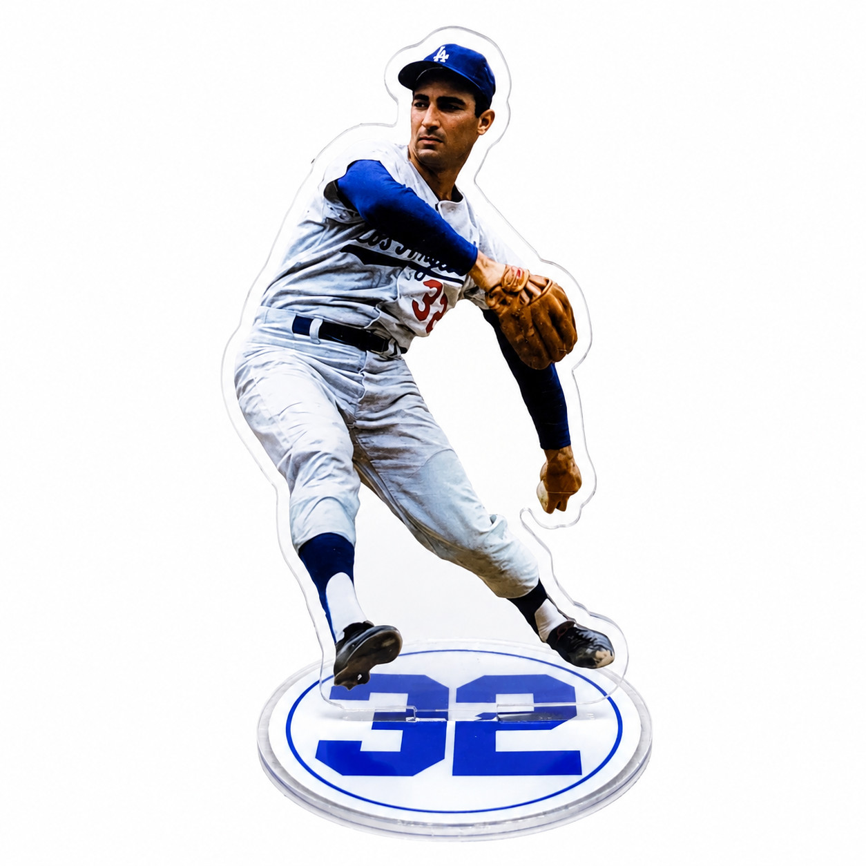 Custom Acrylic Standee - Sandy Koufax - the Left Arm of God - 6.4\