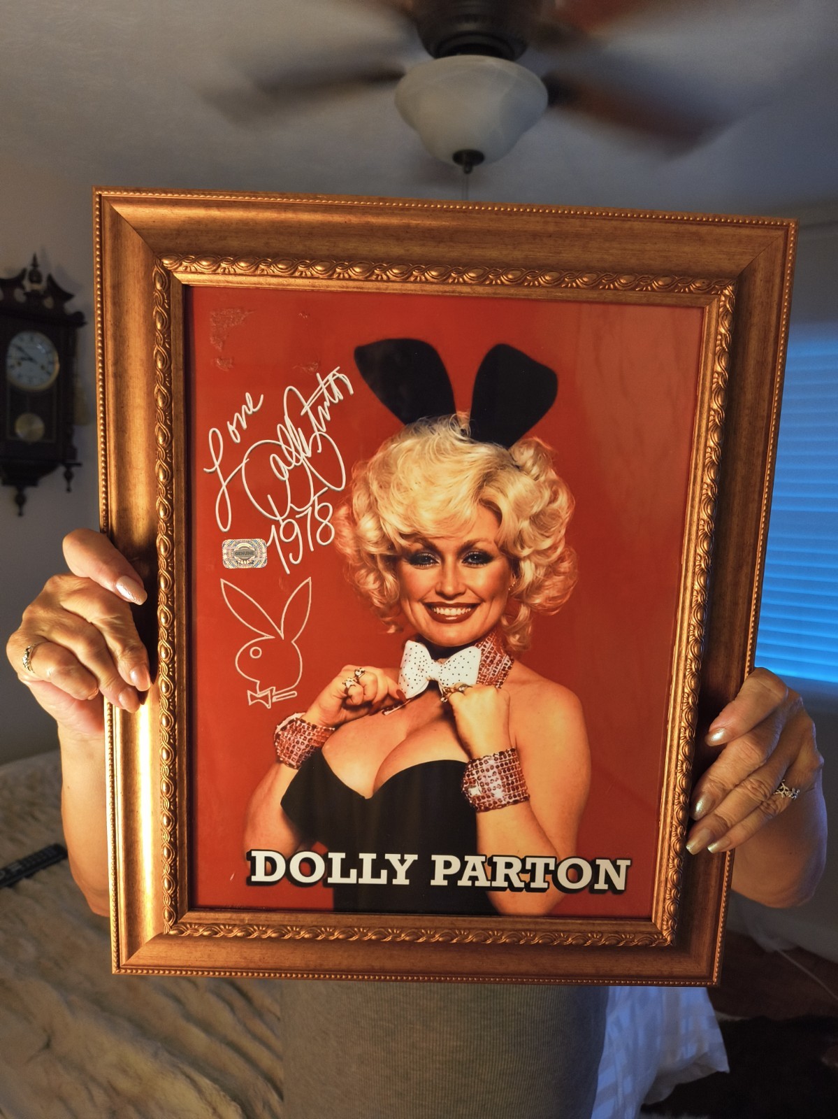 1978 Dolly Parton 11x14 Frame Playboy Poster/Print 