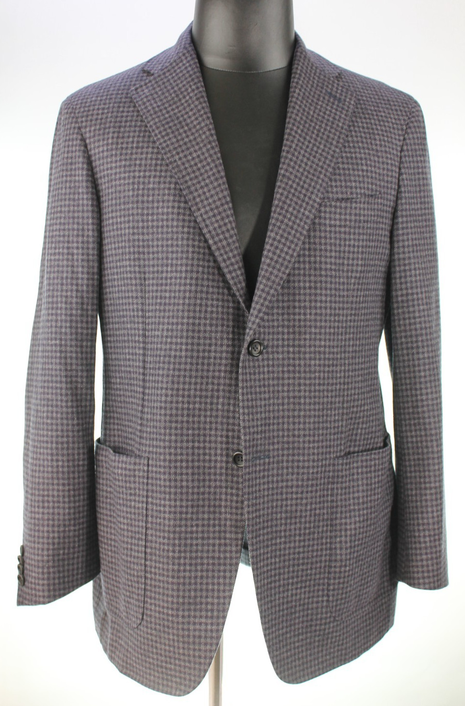 Canali Kei Collection $2800 Men\'s Unstructured Sport Coat Size 42R Made In Italy