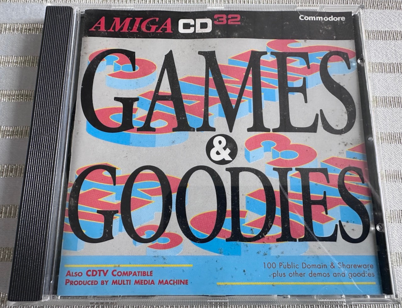Amiga CD³² / Commodore: Games & Goodies CD-ROM, CDTV compatible
