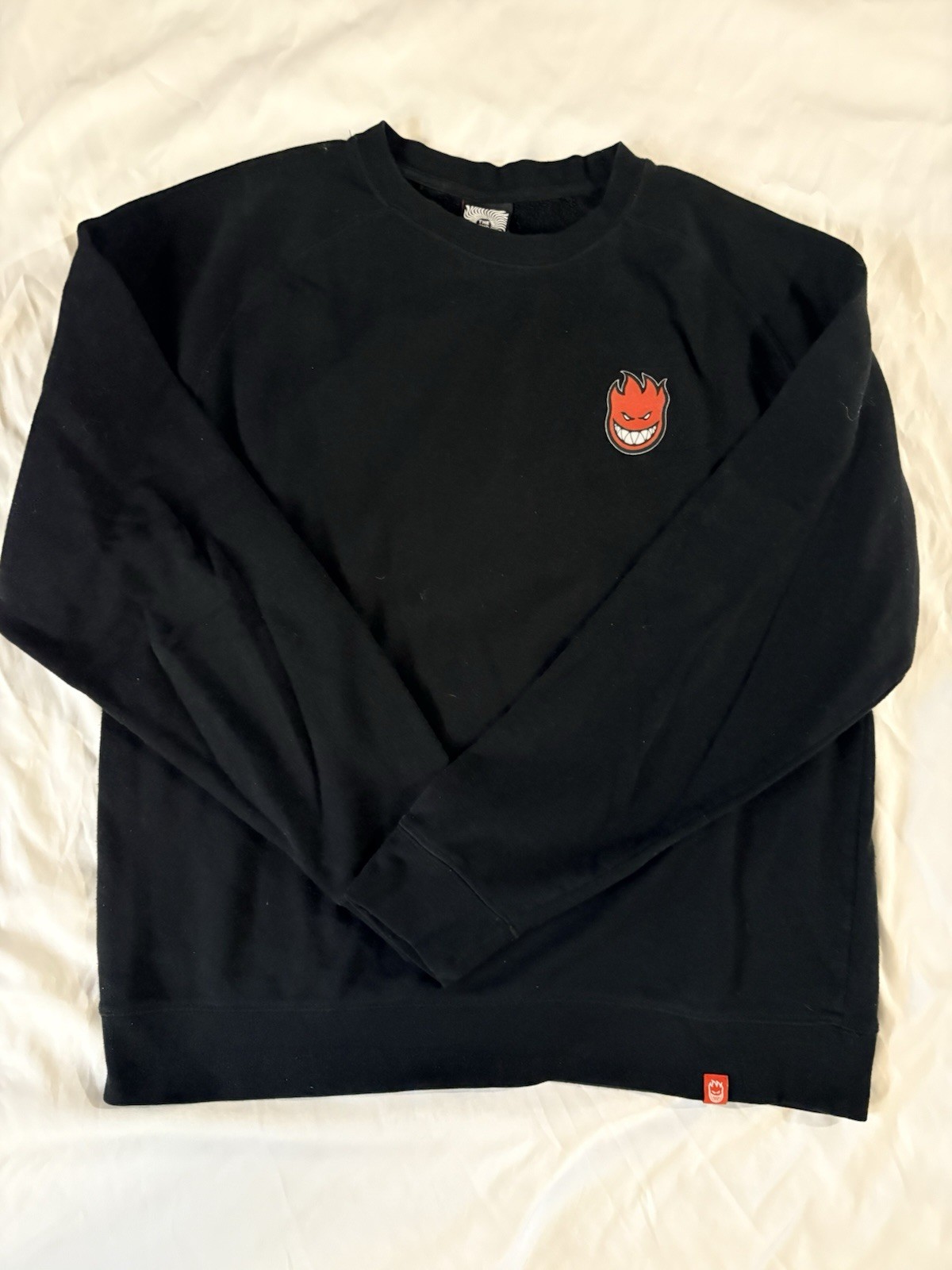Rare Vintage Spitfire Crewneck Sweatshirt Terry Fleece Skater Streetwear MEDIUM