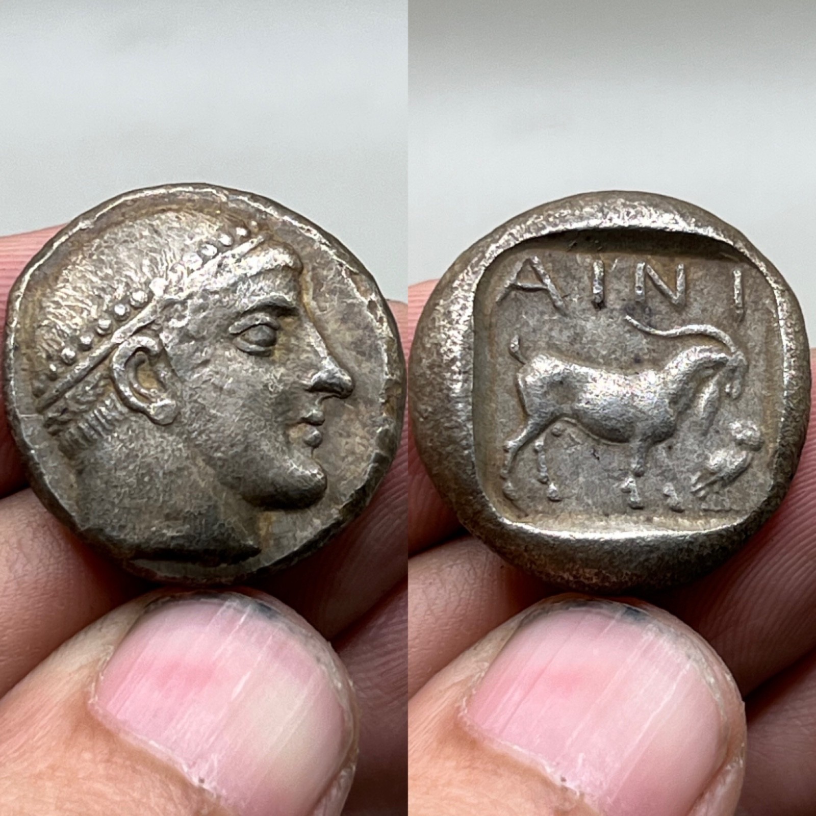 Ancient Greek King of Thrace Silver Tetradrachm Coin circa 323 - 281 BC