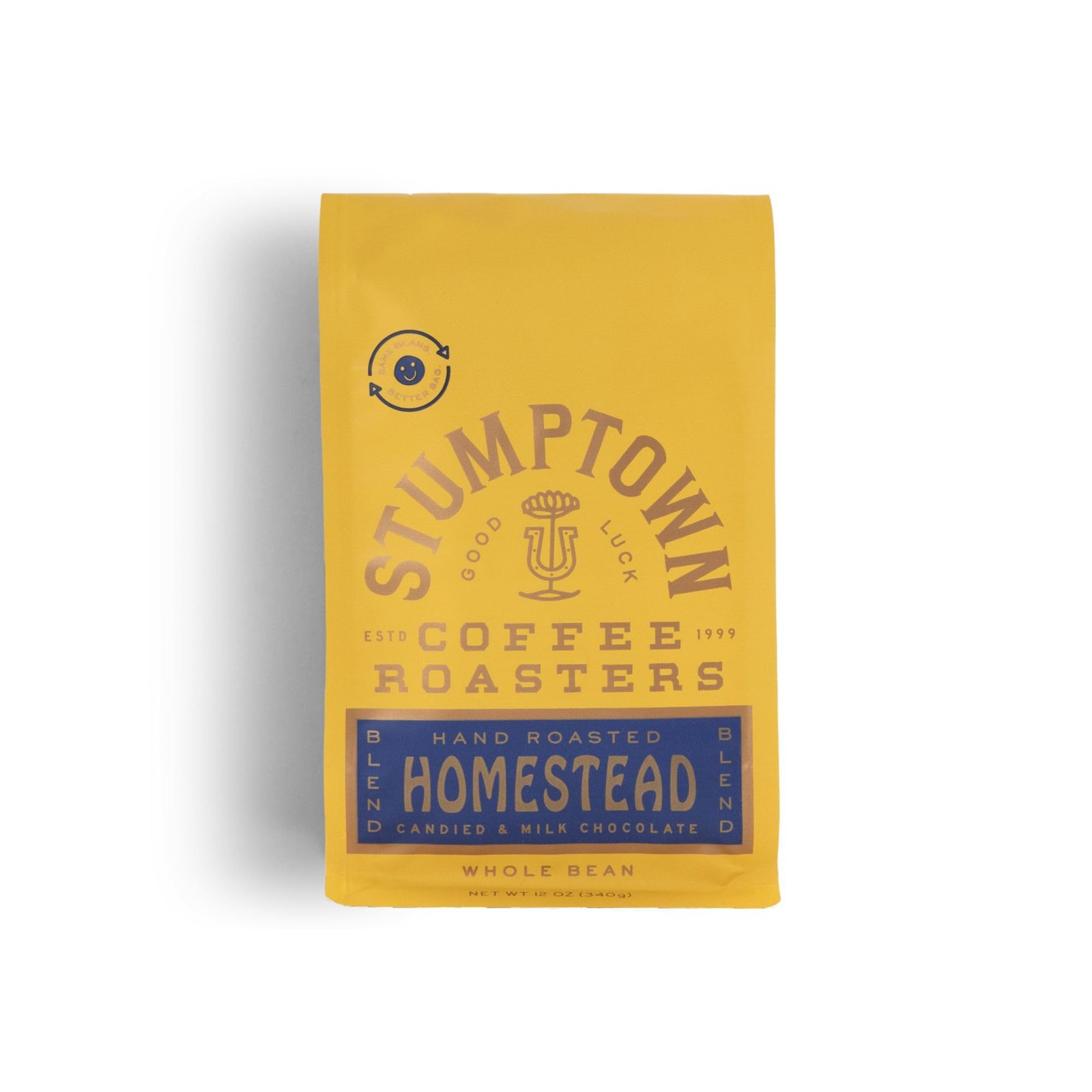 Stumptown Coffee Roasters, Medium Roast Whole 12 Ounce (Pack of 1), Homestead Stumptown Coffee Roasters, Medium Roast Whole 12 Ounce (Pack of 1), Homestead