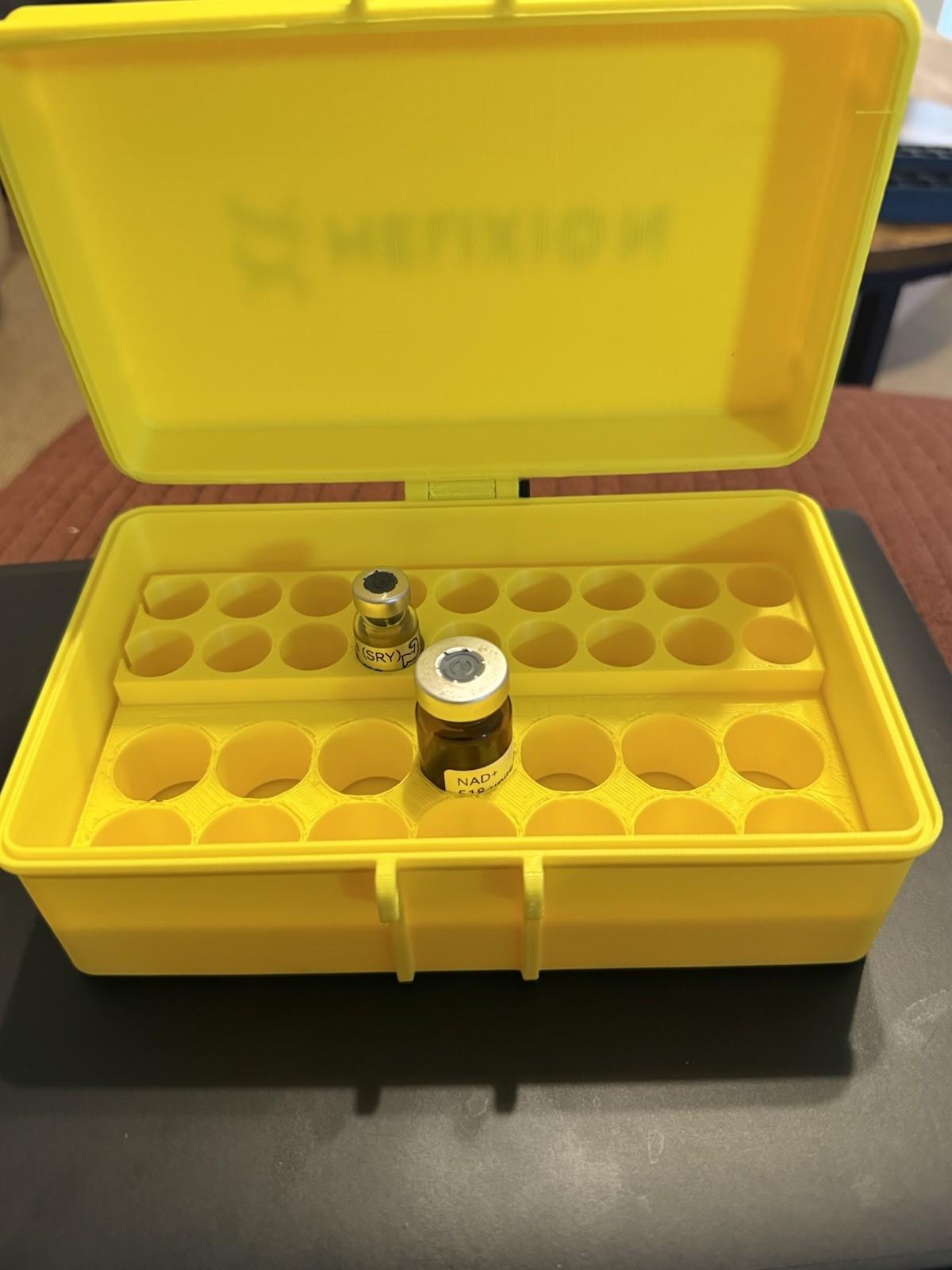 10 Ml and 3ml Peptide Case. (combo Case That Holds 14 10ml Vials And 18 3ml Vial