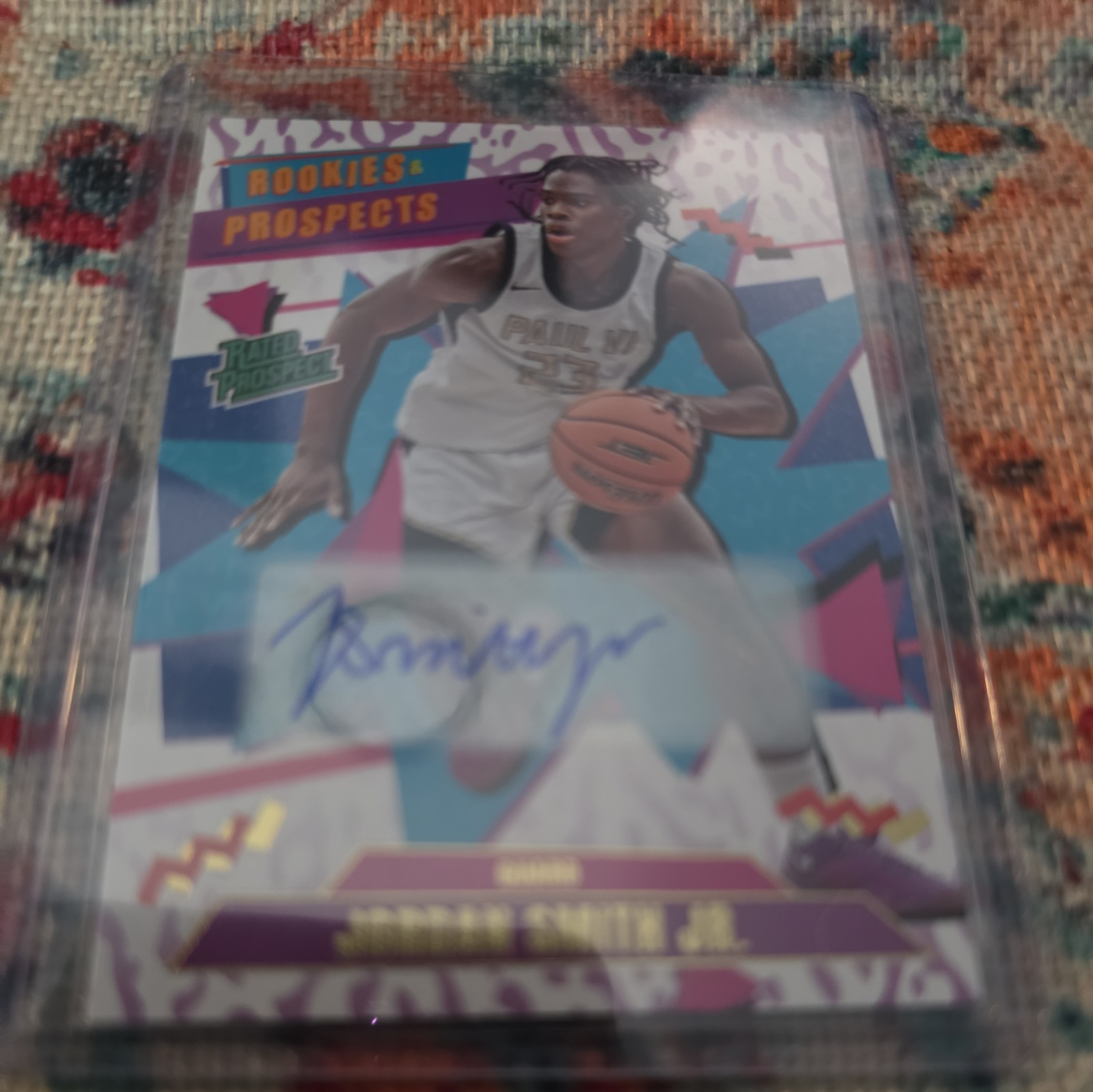 Jordan Smith Jr. 2026 Panini 90s Pop Culture Auto Rated Prospect #121 Paul IV Jordan Smith Jr. 2026 Panini 90s Pop Culture Auto Rated Prospect #121 Paul IV