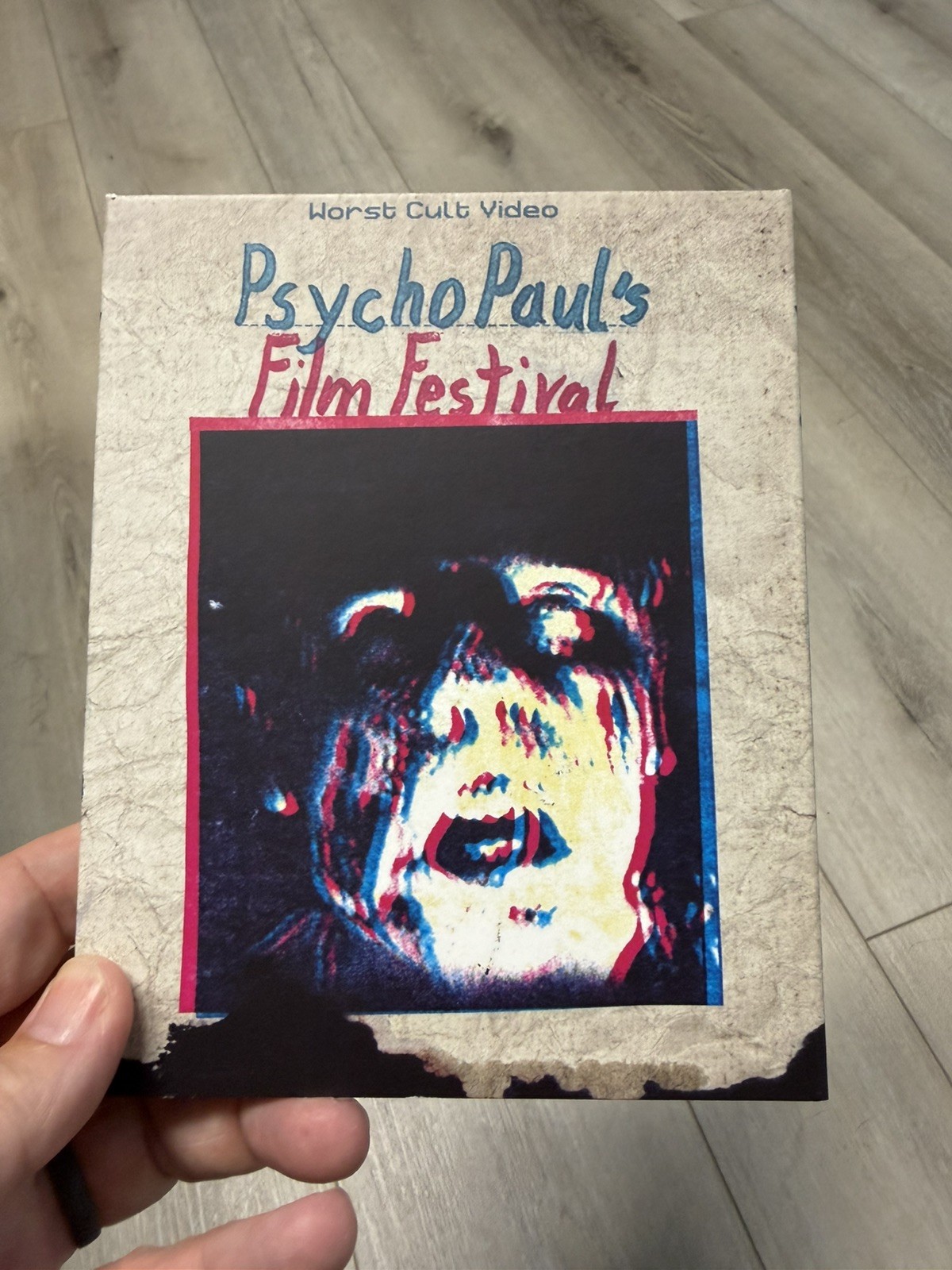 Psycho Paul\'s Film Festival (VHSHitfest) Blu-ray + LE/1000 slipcover