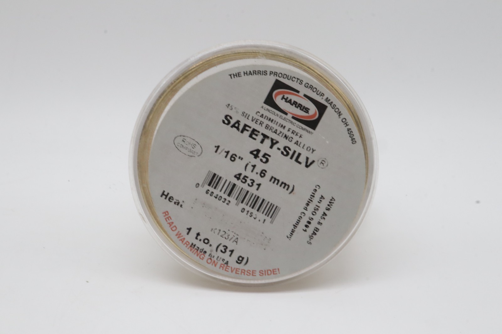 Harris Safety-Silv 45 1/16\
