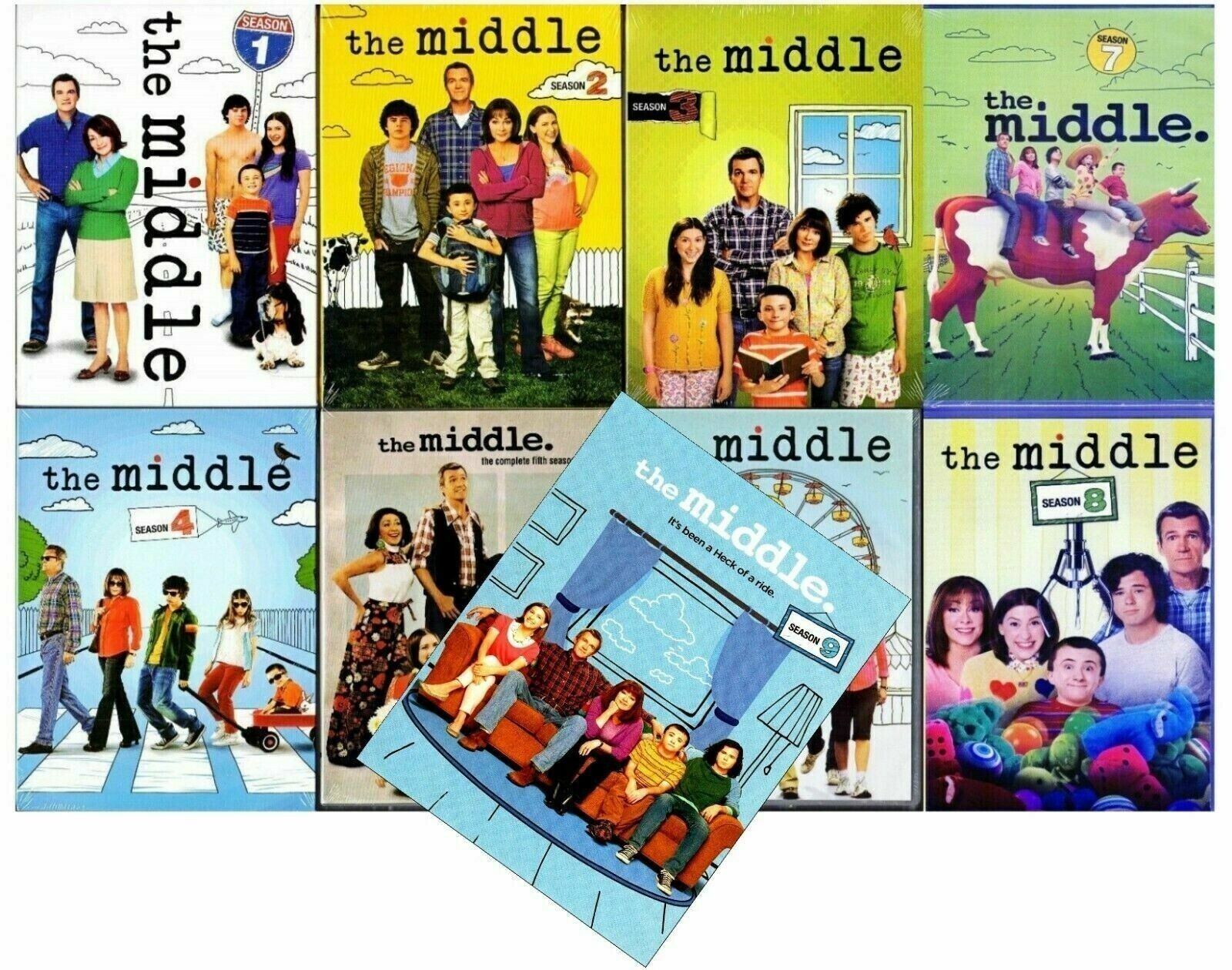 The Middle Season 1-9 The Complete Series DVD SET 27-Discs The Middle Season 1-9 The Complete Series DVD SET 27-Discs