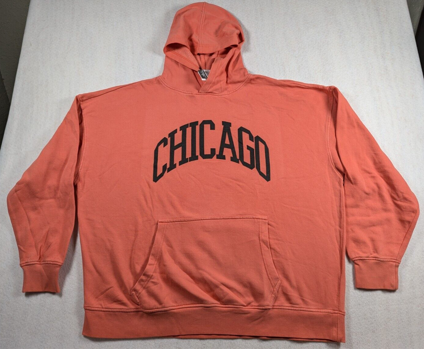 Rue21 - Orange Chicago Hoodie / Sweatshirt - Size XL