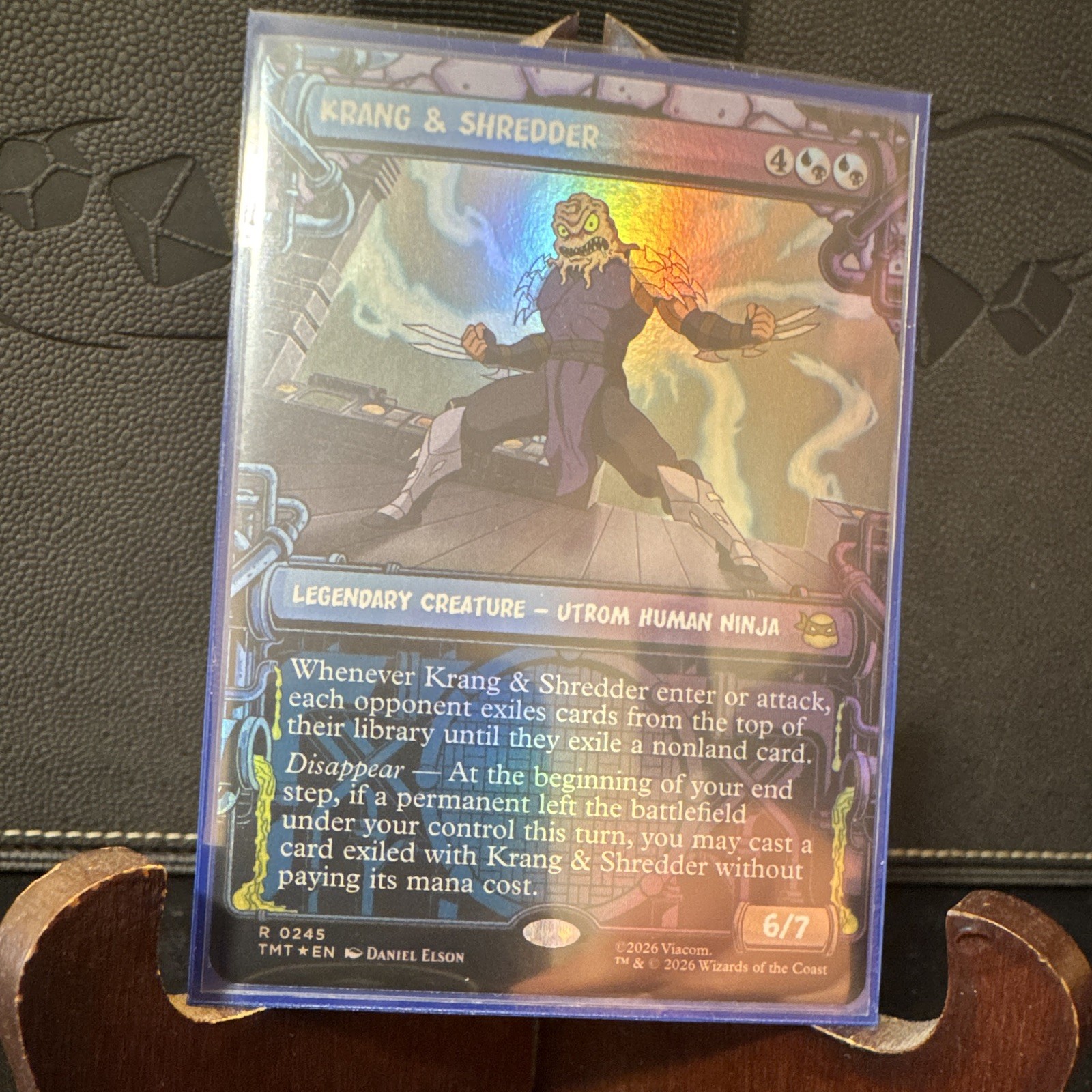 Krang & Shredder (Showcase) Teenage Mutant Ninja Turtles Foil MTG