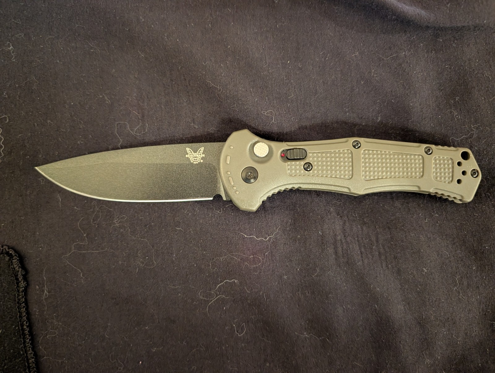 BM Claymore 4300 EDC POCKET KNIFE G10 HANDLE GREEN