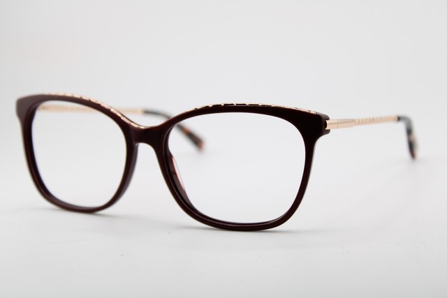 NEW CHELSEA MORGAN CM 202221 BURGUNDY GOLD HAVANA AUTHENTIC EYEGLASSES 55-16 NEW CHELSEA MORGAN CM 202221 BURGUNDY GOLD HAVANA AUTHENTIC EYEGLASSES 55-16