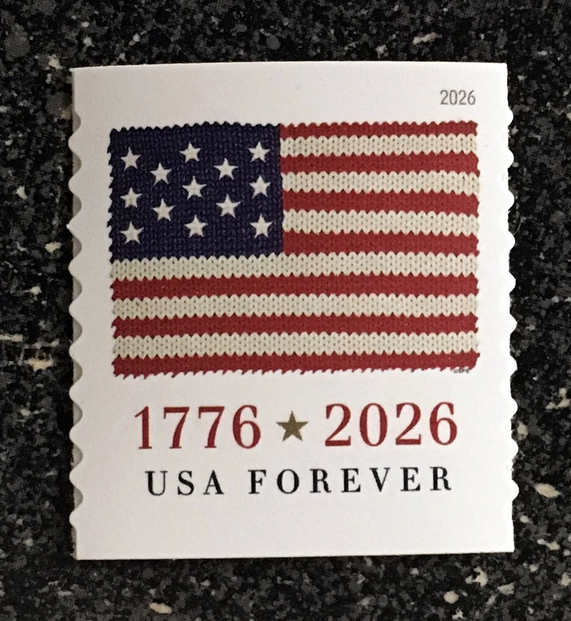 2026USA #6108 Forever U.S. Flag 1776 - Coil Single Stamp  Mint  (APU)