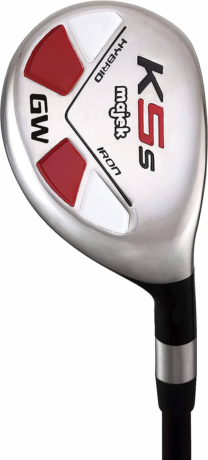 Men\'s Majek Golf #GW Hybrid 52° Hybrid Wedge Regular Flex Graphite Right Handed
