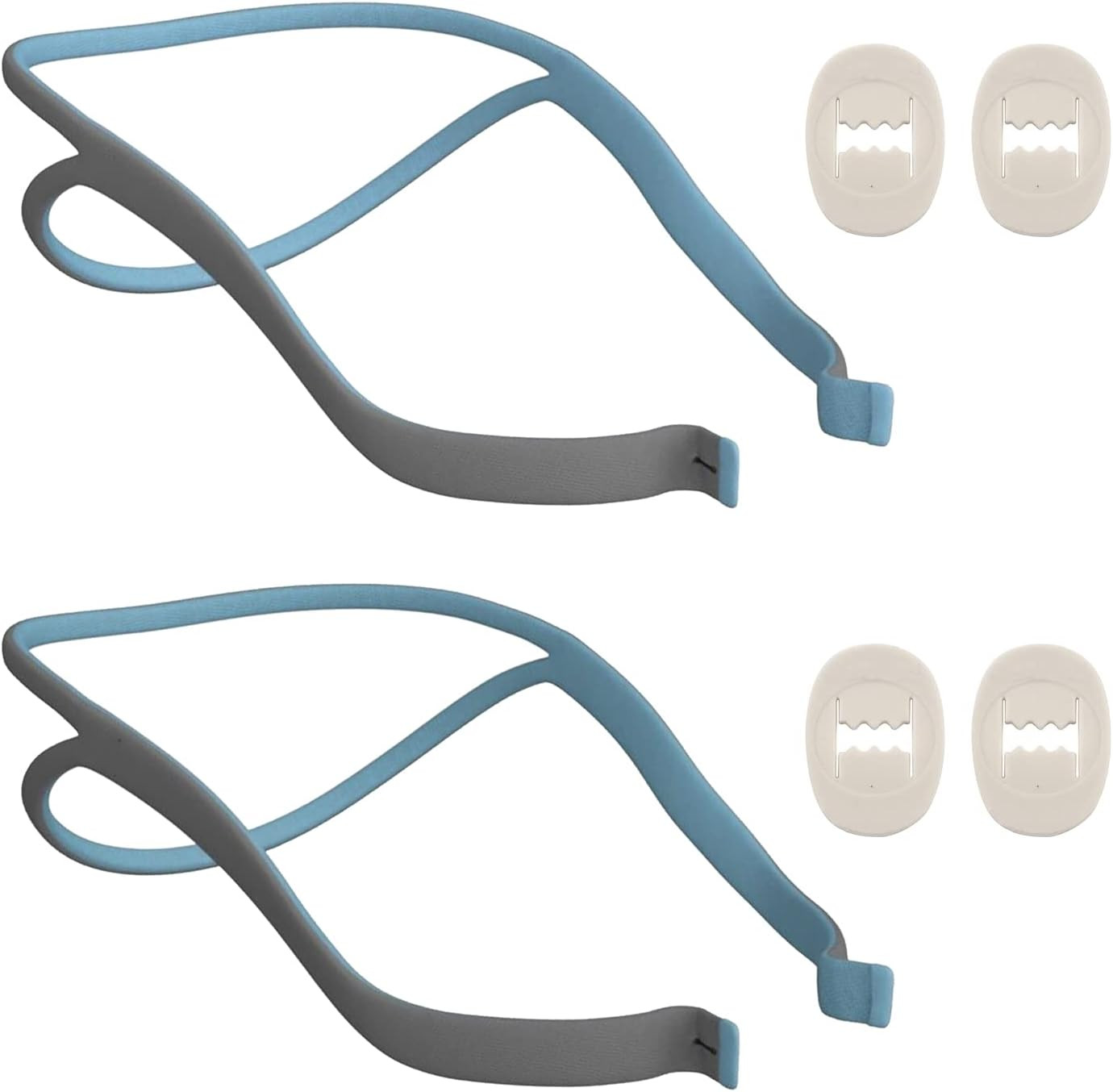 Resmed Airfit P10 Headgear Strap, Replacement CPAP Headgear, 2-Pack