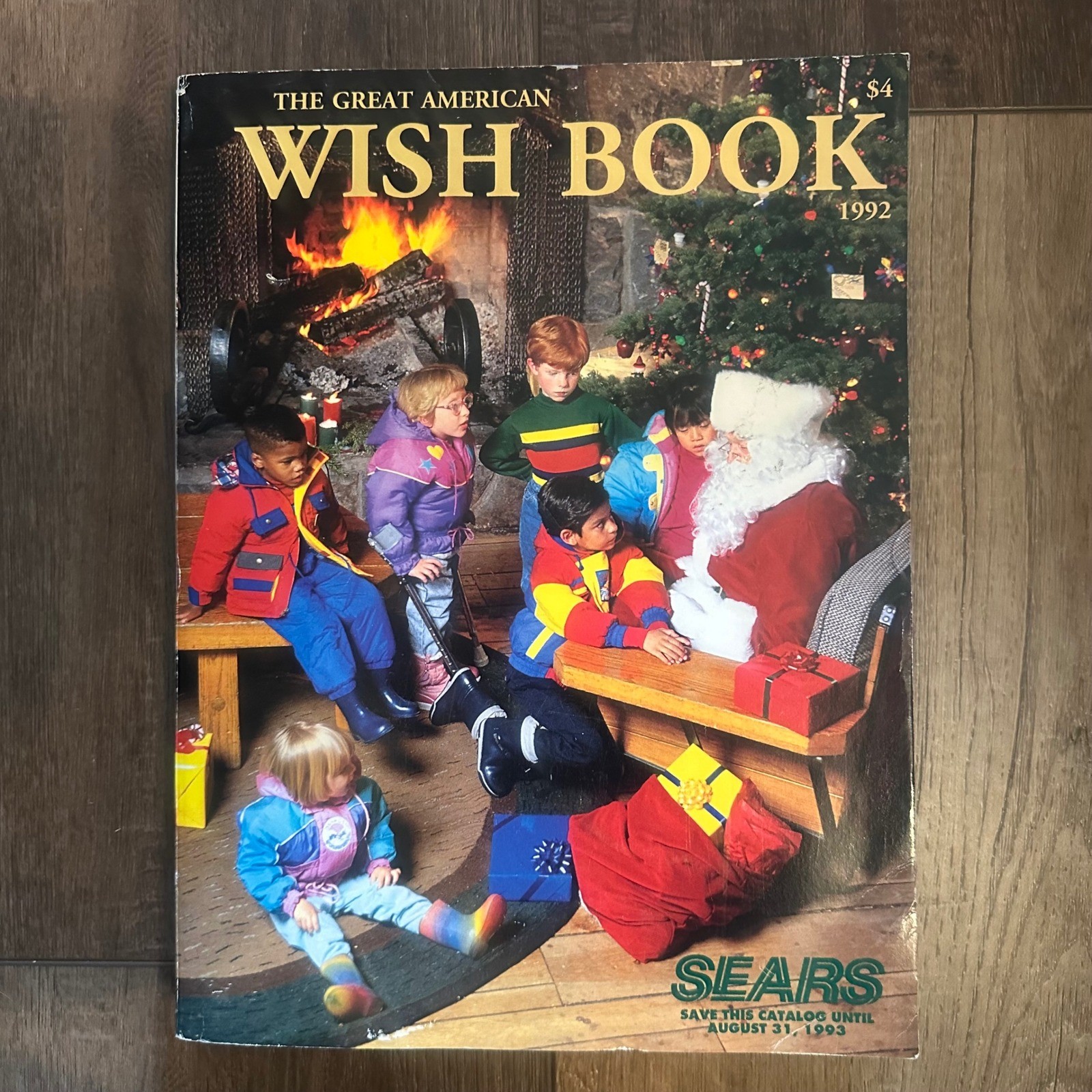 Vintage 1992 Sears Wish Book Christmas Catalog Toys Barbie Electronics Home