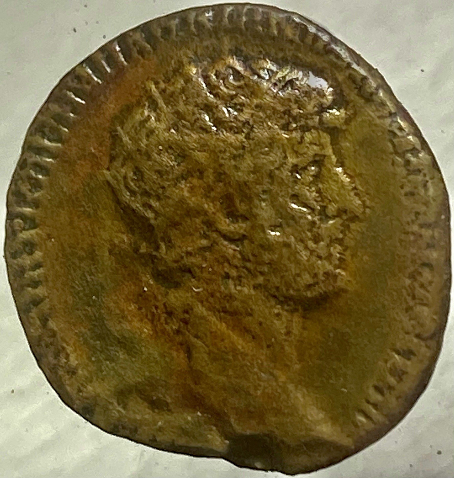 Ancient Roman Coin 117AD-138AD Emperor Hadrian Genuine Coin As Rome