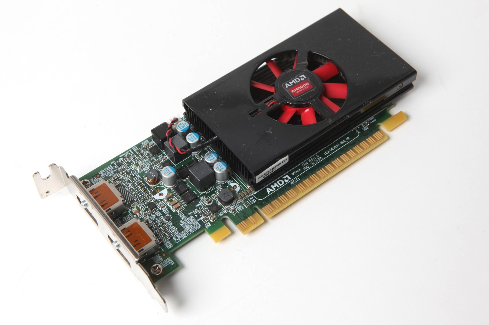 Dell AMD Radeon R7 450 4GB DDR5 2 x DP Low Profile Graphics Card TDMFC Scratched Dell AMD Radeon R7 450 4GB DDR5 2 x DP Low Profile Graphics Card TDMFC Scratched