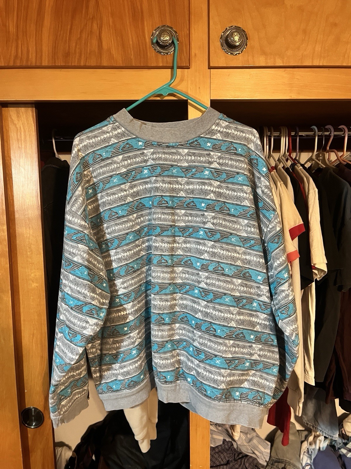 RARE 90s Teal Quicksilver Crewneck Size Xl RARE 90s Teal Quicksilver Crewneck Size Xl