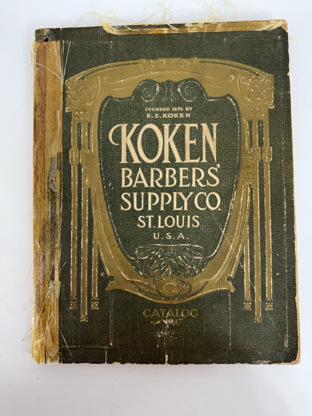 Antique Koken No 17 Barber Supply Catalog & Berninghaus Barberiana Lot