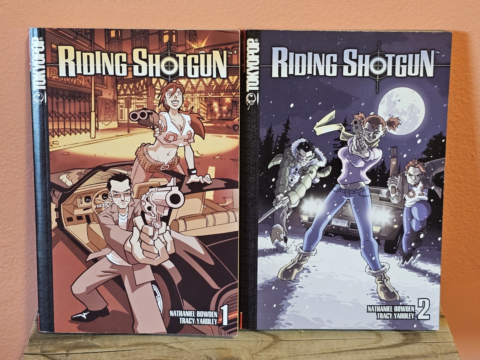 Riding Shotgun graphic novel Vols 1-2 English Manga