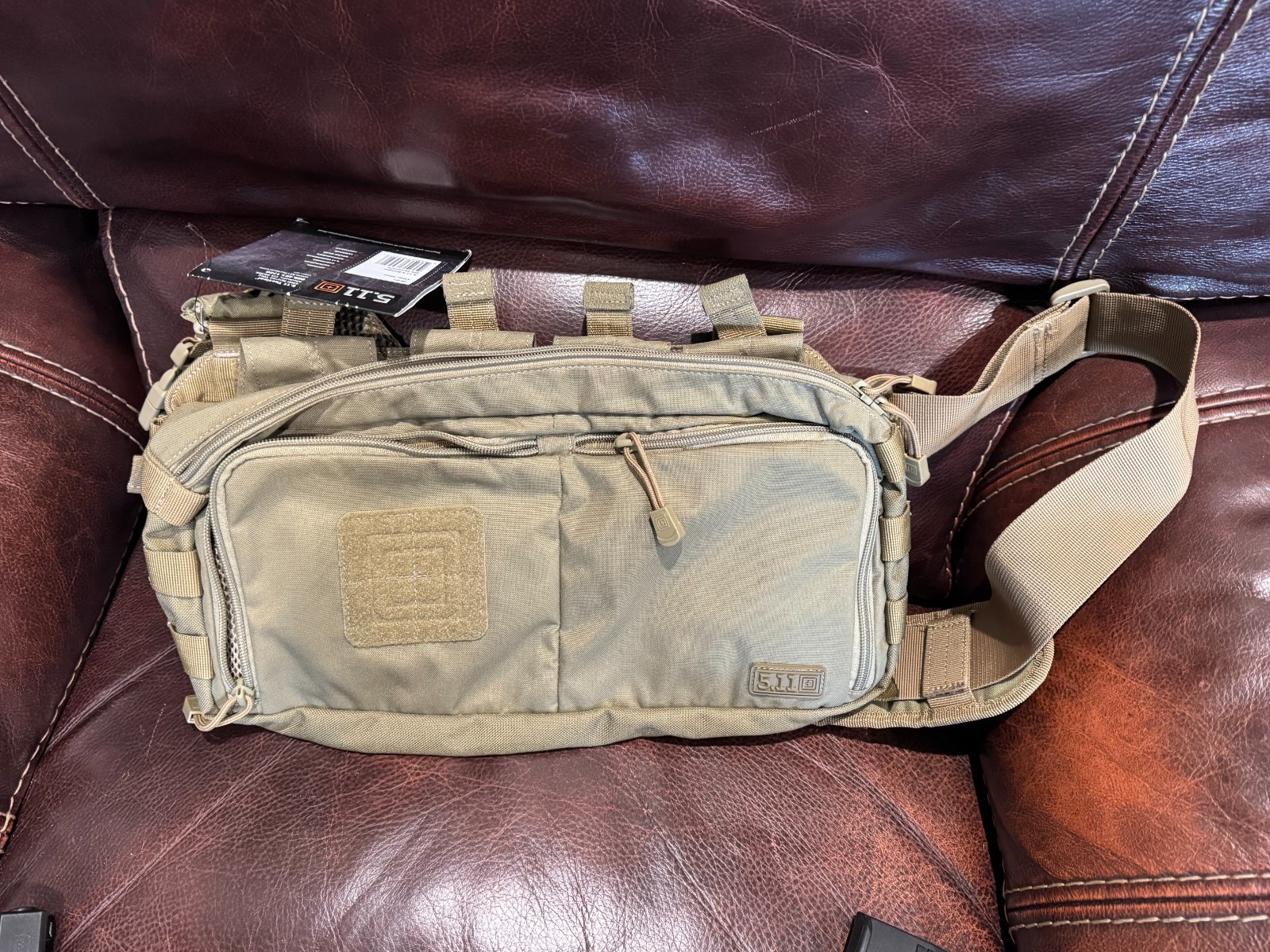 5.11 4-Banger Sandstone Bag Brand New Tactical Bag