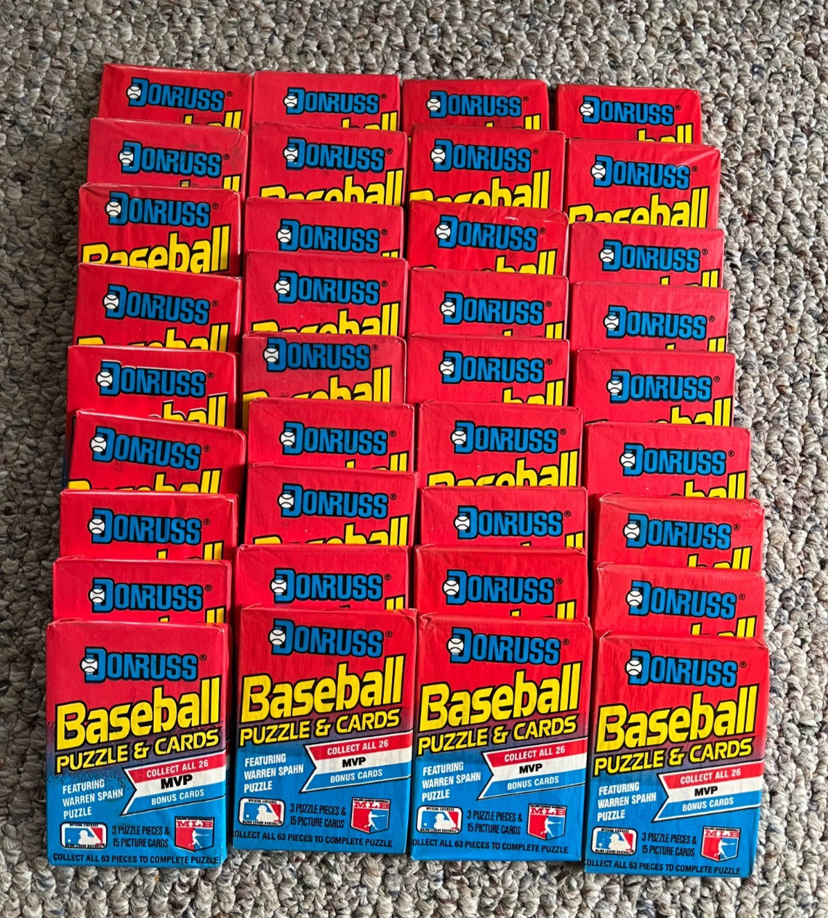 1989 Donruss Baseball wax Pack 36ct Lot = Full Box Griffey Smoltz Johnson RC?🔥