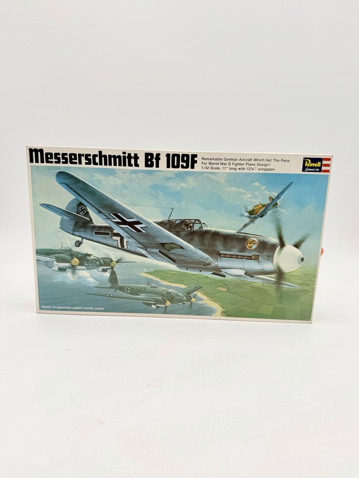 Revell Messerschmitt Bf 109F WWII German Fighter Plane 1/32 Scale Model New Open