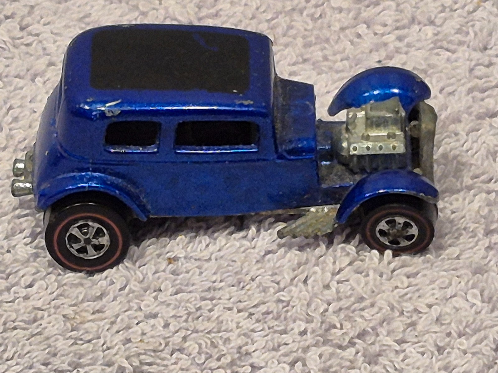 VINTAGE HOT WHEELS REDLINE CLASSIC 32 FORD VICKEY BLUE AS IS