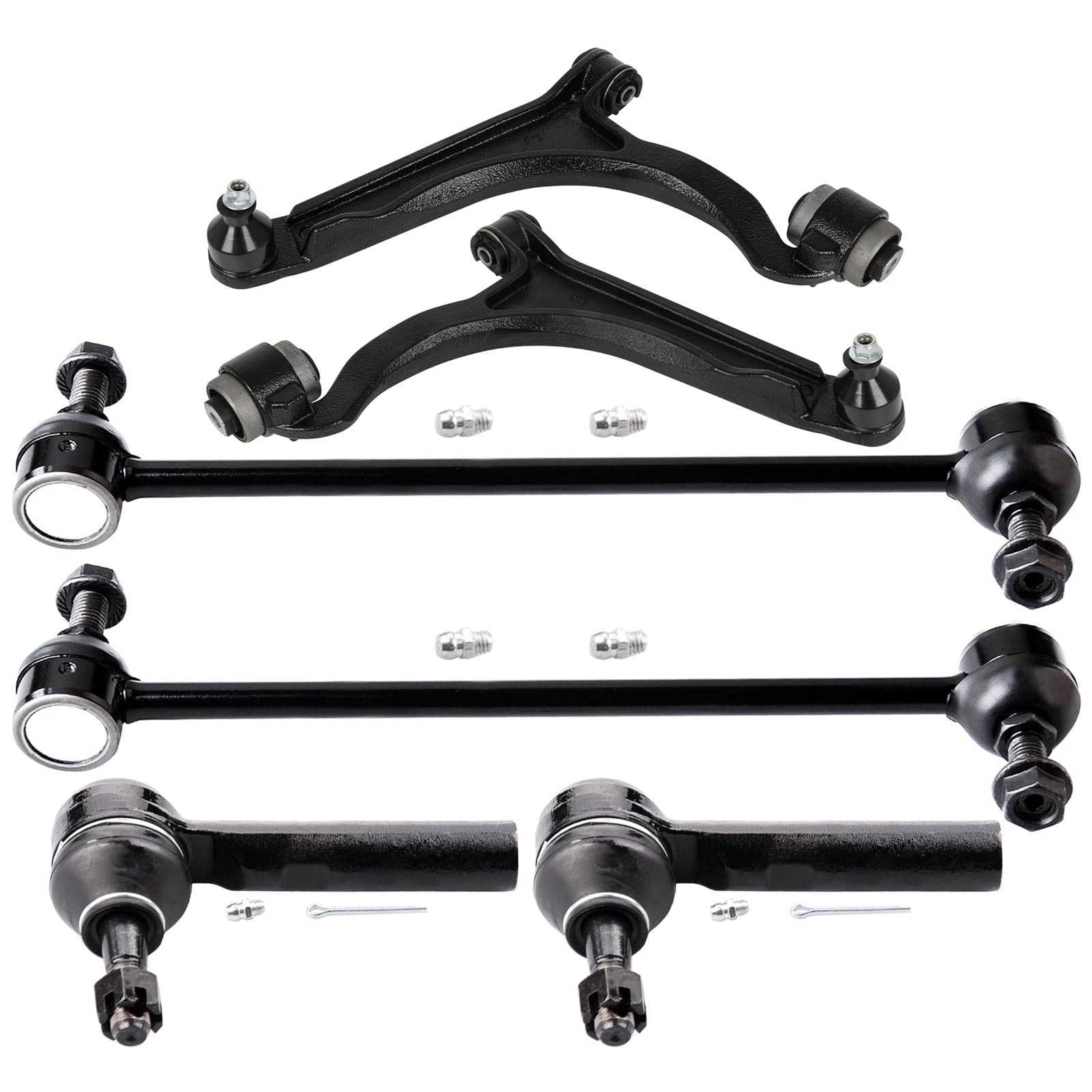 6pc Front Suspension Kit for Chrysler Pacifica 2004-2008 Lower Control Arm