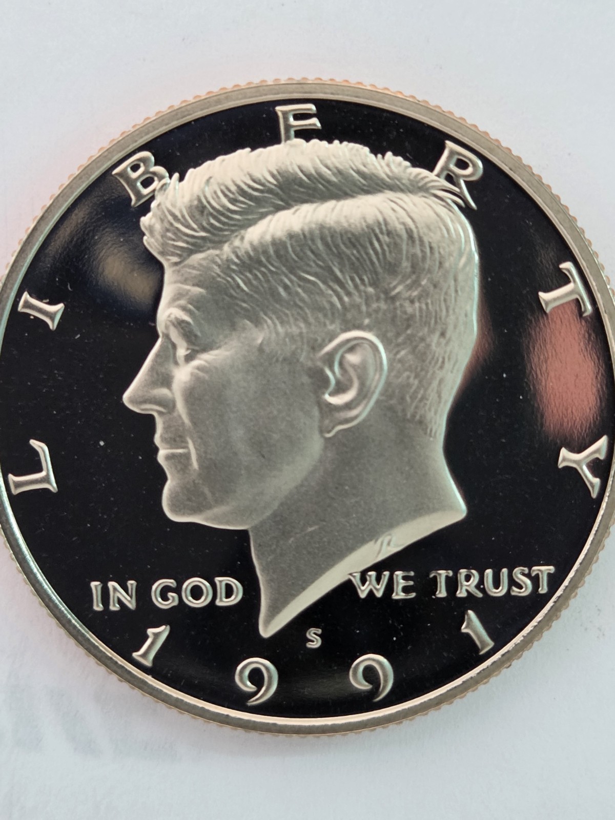 1991-S United States, Proof Kennedy Half Dollar 1991-S United States, Proof Kennedy Half Dollar