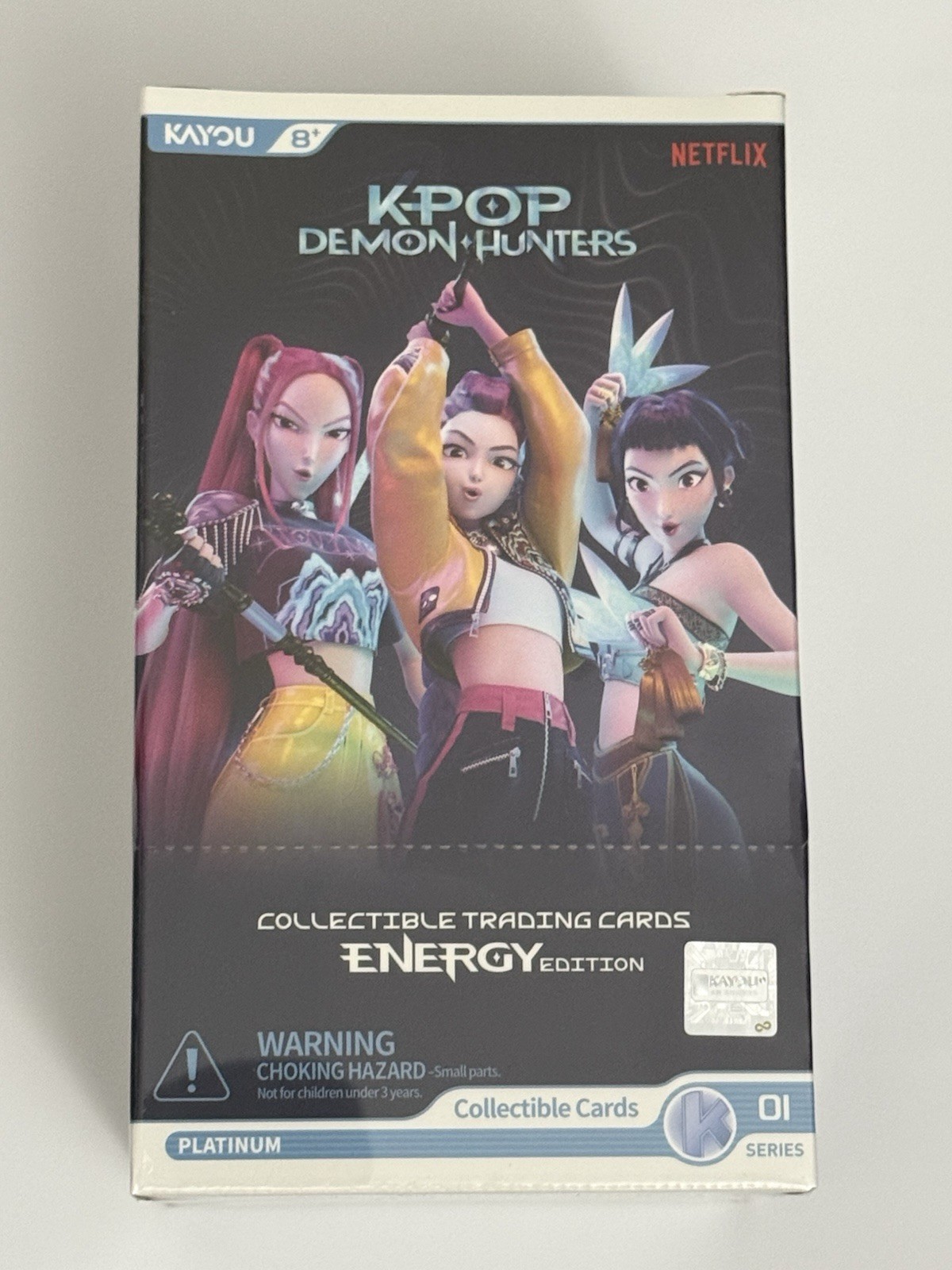 Kayou Netflix KPop Demon Hunters Trading Card Display Box Energy Edition Sealed