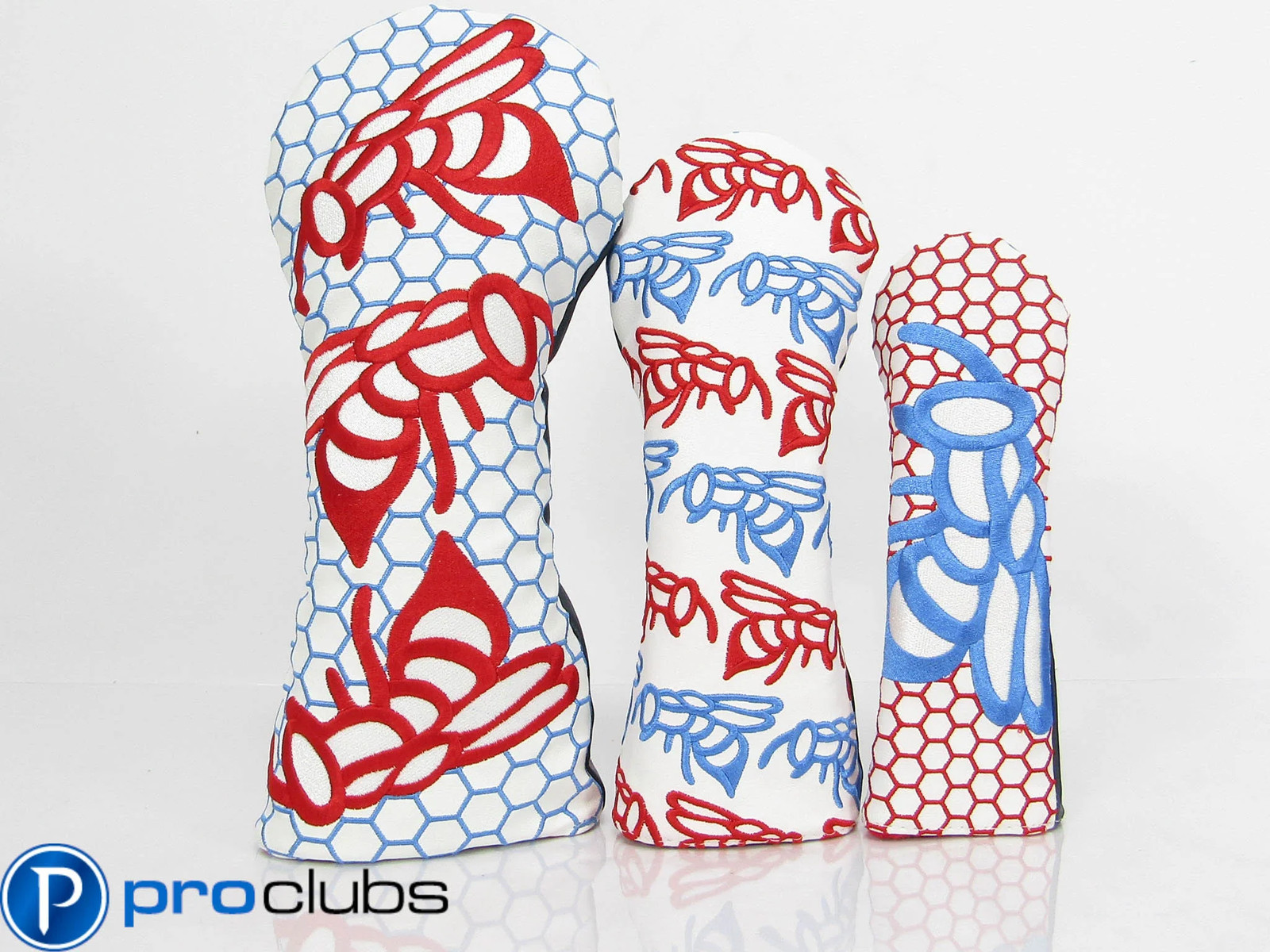 3pc NEW BETTINARDI BETTI-PALOOZA 2023 RETRO STRINGER SWARM HEADCOVER WOOD SET