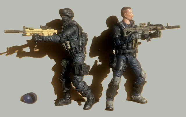 Joy Toy 1:18 Scale-Custom SWAT Two-Man Unit