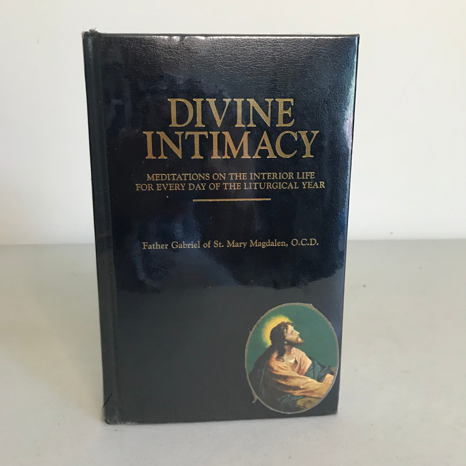 Divine Intimacy Father Gabriel Tan Books Black Leather 2005 Catholic Meditations