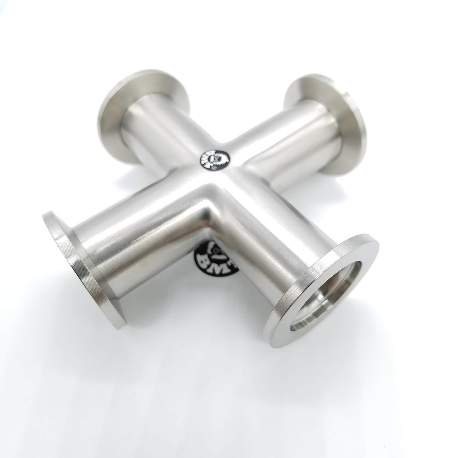 bmotiontech KF25 equal cross, 4-ways KF25 flange, stainless steel 304 bmotiontech KF25 equal cross, 4-ways KF25 flange, stainless steel 304