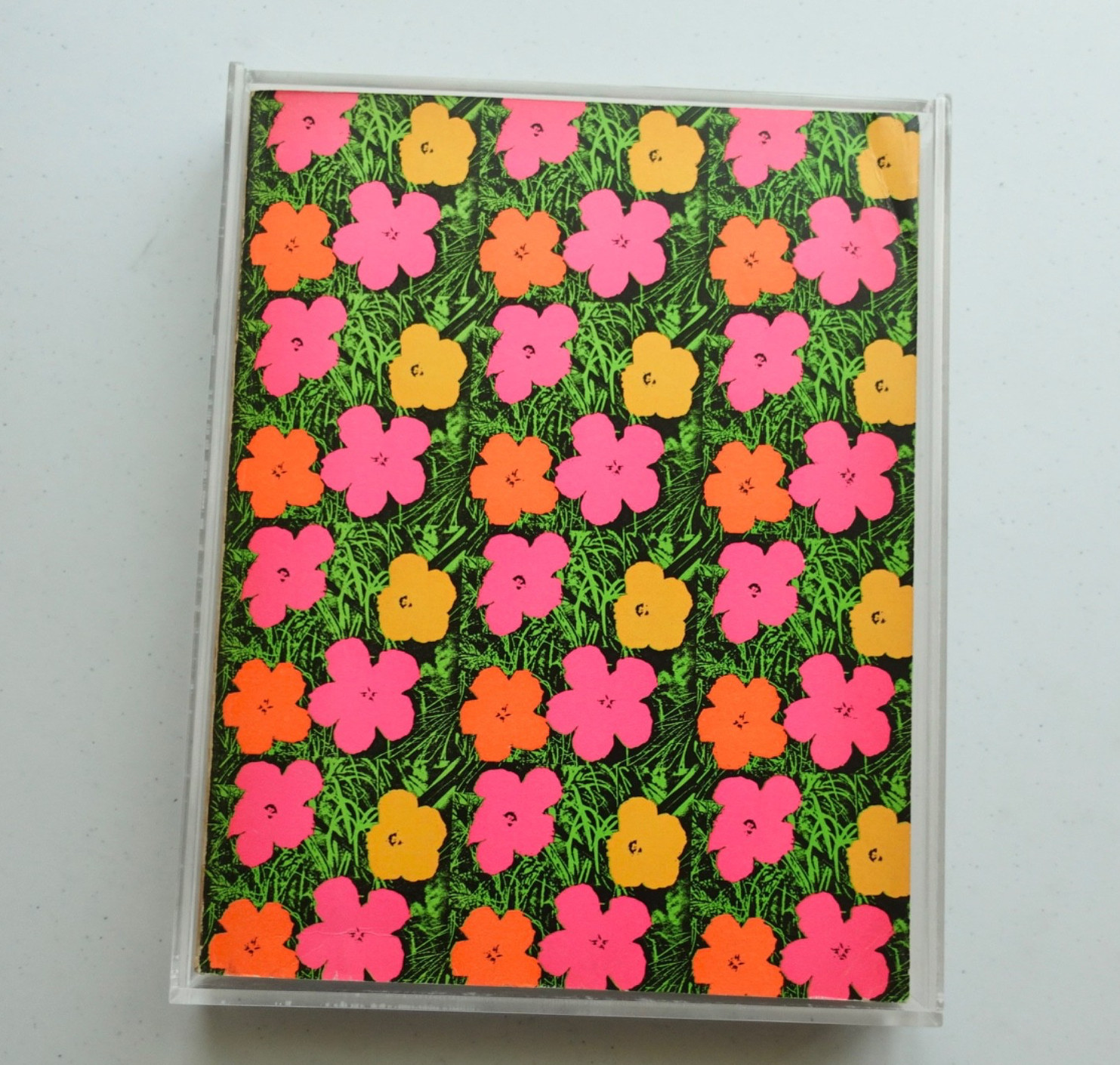 Andy Warhol Rare 1968 First Edition Moderna Museet Exhibition Catalog Plexi Case